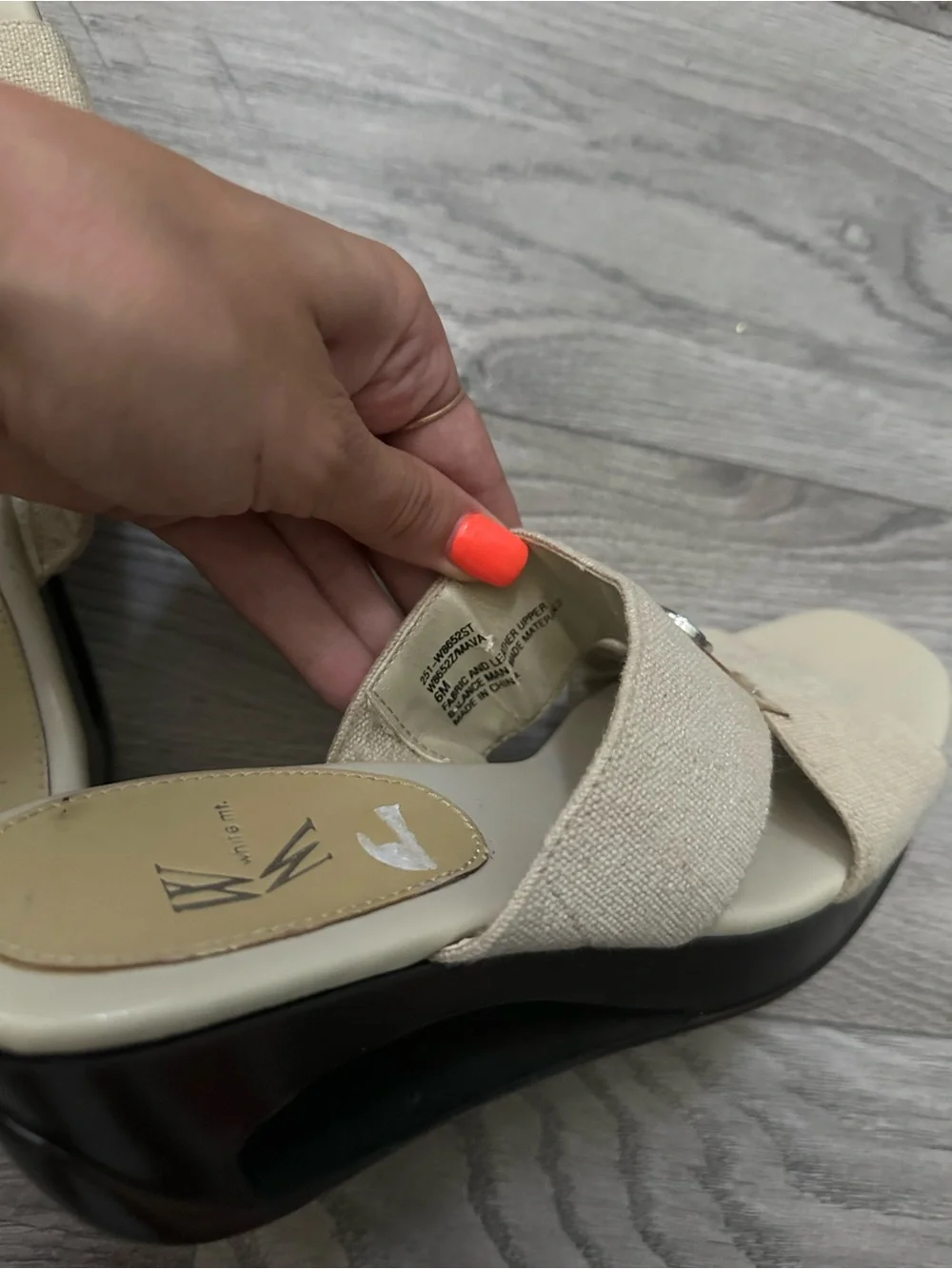 Vintage Wedge Sandals